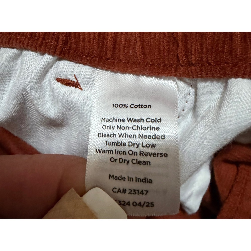Talbots Rust Straight Leg Pants - Picture 6 of 6